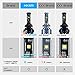 HIKARI LED Headlight Bulbs Conversion Kit -9012/HIR2,Top CREE XHP50 9600lm 6K Cool White,3 Yr Warranty