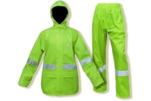 RainRider Rain Jacket Pants Suits for Men Women Waterproof Lightweight Rain Gear Workwear
