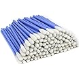 Wellgler's 3.65" Cleaning Swabs,Multi-Purpose Cleanroom Foam Tip Cleaning Swabs for Camera, Optical Lens, Arts and Crafts, Painting, Gun, Automotive Detailing .200PCS(Blue)