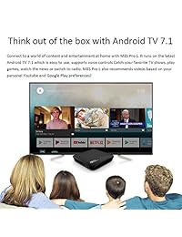 eshowee M8s PRO Control de voz TV Box Android 7.1 Amlogic S912 Octa core 64 bits, DDR3 3 GB 32 GB BT4.0 2.4 5 doble correa WiFi 4 K UHD