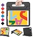 BMOUO Kids Case for iPad 10.2 2019, iPad 10.2 Case, iPad 7th Generation Case, Shock Proof Light Weight Convertible Handle Stand Kids Case for Apple iPad 10.2 inch 2019, Black