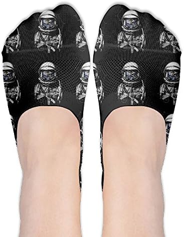 Astronaut Earth Safe Fresh Locus Cotton Fashion Women's No Show Socks
