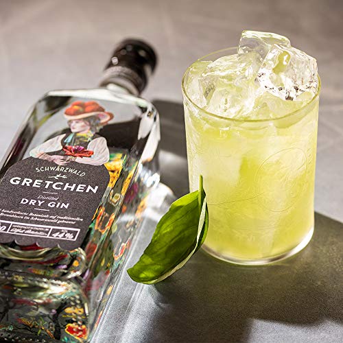 GRETCHEN Distilled Dry Gin, harmonischer Schwarzwald Gin der Hausbrennerei Schladerer, natürlich herb und fruchtig frisch mit feinen Quittennoten (1 x 0.7l) – Bild 6