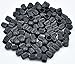 Cutequeen 100pcs Black Plastic Tire Rim Wheel Valve Stem Caps - Black Color