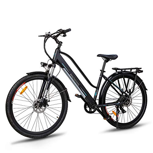 MACWHEEL 28″ Electric Trekking Bike, Cruiser 550 Electric Bicycle with