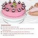 Thsinde 29 Pcs Cake Decorating Supplies Tip with Turncake Turntable Rotating Cake Stand and Stainless Steel Icing Tip and Cake Brush and Cutter