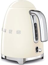 Smeg 50s Style Breakfast Set KLF03CRUK TSF03CRUK Cream 1.7L 3000W Toaster Kettle view 4