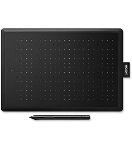 Amazon.com: Wacom One by Medium Graphic Tablet Black, Red 2540 Lpi