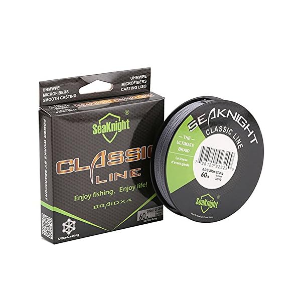 300m-Classic-Braided-Fishing-Line-SaltFresh-Water-Carp-Sea-Fishing-Wire-Grey