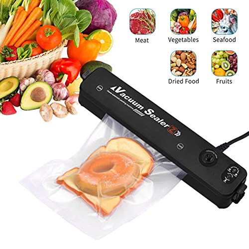 Weytoll Vakuumiergerät, Folienschweißgerät für Sous Vide Kochen, Folien bis 28 cm Breite, Trockene Feuchte Lebensmittel… – Bild 7