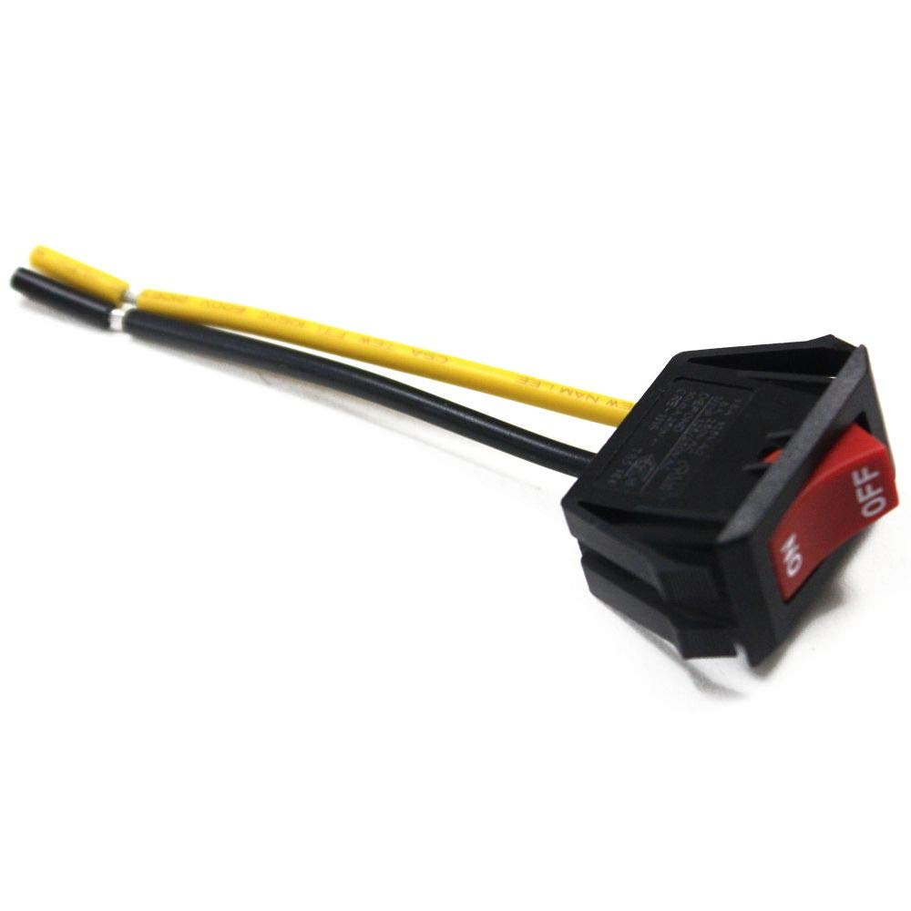 Hoover 28161074 Vacuum On/Off Switch Genuine Original Equipment Manufacturer (OEM) Part Yellow