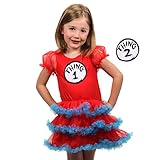 Thing 1 and 2 Child Tutu Dress