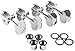 Fender American Standard/Deluxe Bass Guitar Tuners RH Set, Chrome