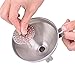 HOXHA Stainless Steel Funnel with Detachable Strainer/Filter for Cooking Essential Oils and Flask-Filling, Multipurpose Kitchen Funnel for Transferring of Liquid, Fluid, Dry Ingredients and Powder