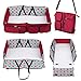 3 in 1 Travel Bassinet Diaper Bag Change Mat, Non Toxic, Waterproof Premium Quality, Lightweight, Baby Travel Crib, Stroller Handles, Bonus Free Draw-String Bag, Mulitfunctional Portable Carry Cot