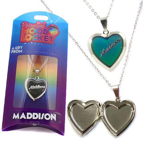 STANDS OUT Personalised Mood Locket Necklace - Maddison
