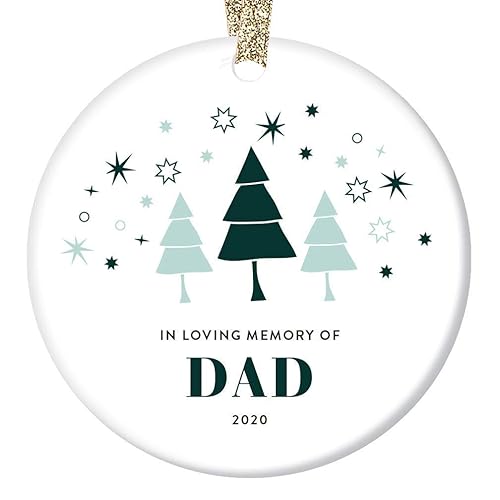 in memory of dad at christmas