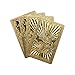 Playing Card,Lily's Gift 24K Waterproof Gold Foil Plated Pocker Playing Card Joker Gift Table Game