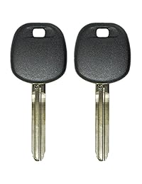 qualitykeylessplustwo Reemplazo transpondedor chip Keys toy44gpt para Toyota Vehículos con última intervensión Keytag