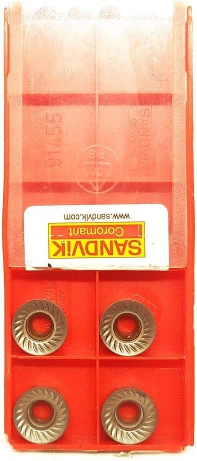 x4 Sandvik RCKT 1204M0-WM Carbide Inserts H10F Milling Tips #SA2