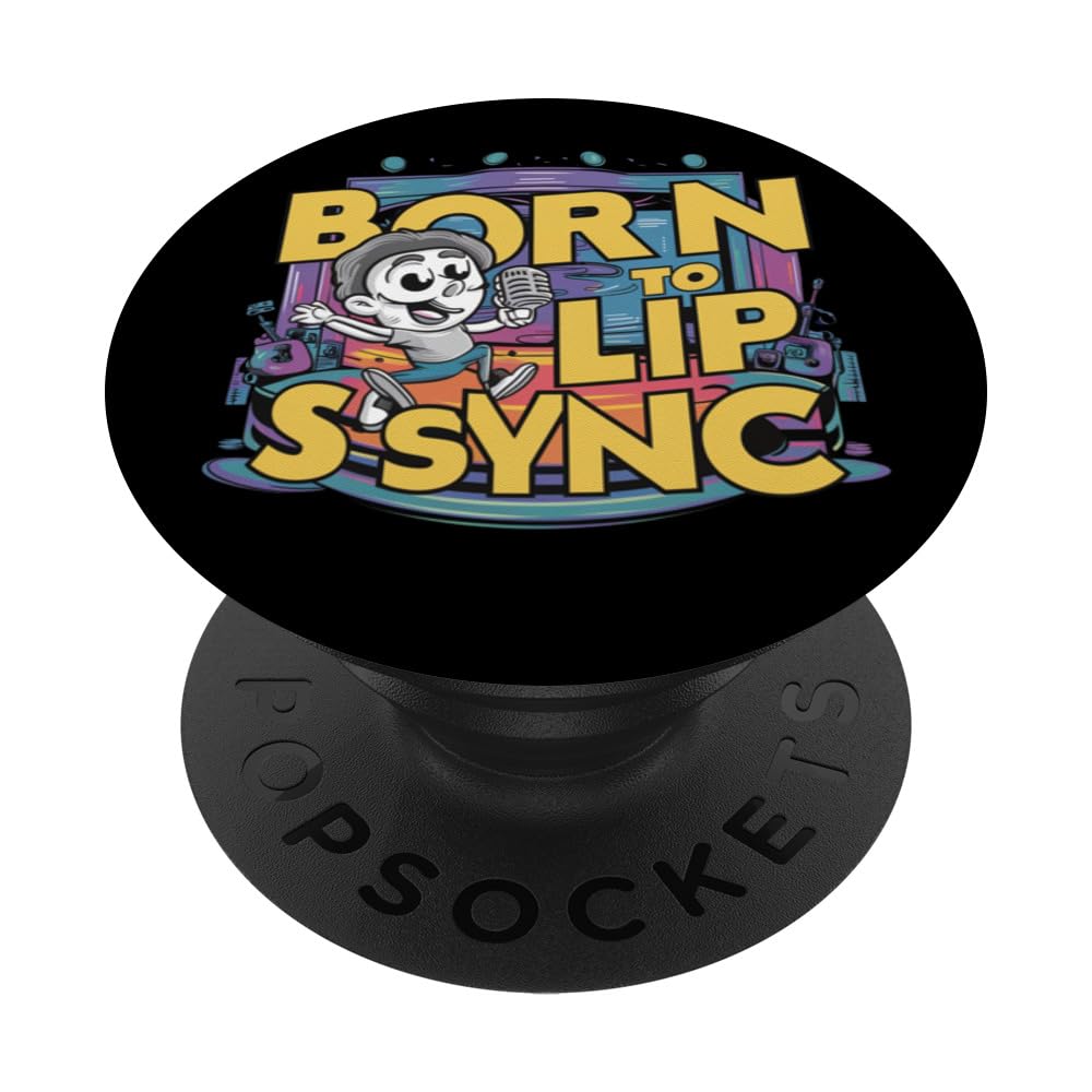 Born To Lip Sync Battle PopSockets Swappable PopGrip