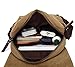 Zebella Vintage Mens Small Canvas Messenger Bag Ipad Shoulder Working Bag