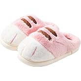 Eyebrune Cat Paw Slippers Animal House Shoes Cozy Slippers For Women Men With Memory Foam Cute Fuzzy Winter Memory Foam Shoes Indoor Outdoor