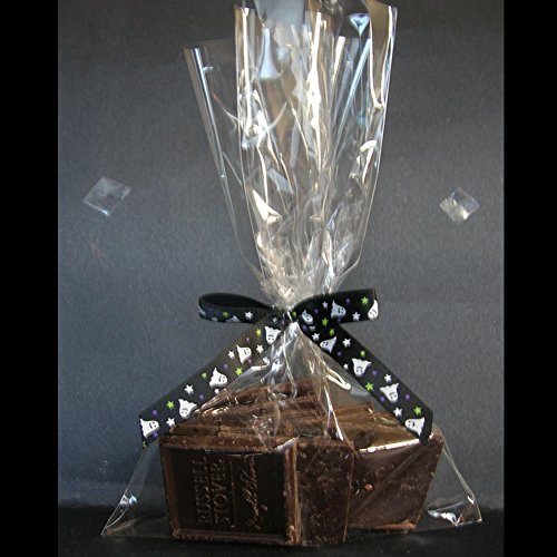 25pcs Pre-tied Ribbon Bows for Halloween - Ghost