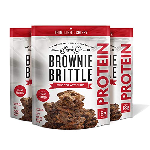 Sheila G's Brownie Brittle Protein Chocolate Chip Plant Based Protein