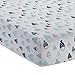 Lambs & Ivy Oceania Aqua/Blue Aquatic 4 Piece Crib Bedding Set