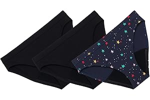 Thinx Teens Period Underwear, Brief-Style Period Panties for Teens, Holds Up to Regular 12 Tampons, Period Panties, Reusable