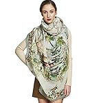 DANA XU 100% Pure Wool Women Scarf Large Size Shawl Pashmina Scarf Wrap DANA XU 100% Pure Wool Women Scarf Large Size Shawl Pashmina Scarf Wrap