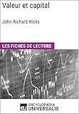 Image de Valeur et capital de John Richard Hicks: Les Fiches de lecture d'Universalis (French Edition)