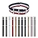 ARCHER Watch Straps, Premium Nylon NATO Straps, Choice of Color and Size (Red/White/Navy, 20mm)