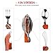 4-in-1 Camping Utensil Stainless Steel Fork Spoon Knife Bottle Opener Set for Camping Cutlery Set/Travel/Survival