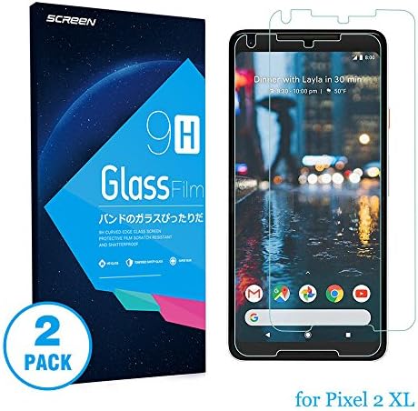 [2-Pack] Google Pixel 2 XL Screen Protector MOMOKE Premium Tempered Glass Screen Protector