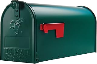 Original U.S. Mailbox - Elite - Stahl Briefkasten grün T1
