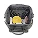 Diaper Backpack, Large Capacity Baby Diaper Bag, Multi-Function Travel Backpack Nappy Bags, Nursing Bag, Fashion Mummy, Roomy Waterproof for Baby Care, Stylish and Durable (Grey)