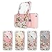 MOSNOVO iPhone 6S Plus Case/iPhone 6 Plus Clear Case, Floral Garden Flower Printed Clear Design Transparent Plastic Slim Case with TPU Bumper Protective Case Cover for iPhone 6 Plus/iPhone 6S Plus