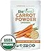 Biofinest Carrot Powder -100% Pure Antioxidants Superfood - USDA Certified Organic Kosher Vegan Raw Non-GMO - Boost Digestion Detox Weight Loss - for Smoothie Beverage (4 oz Resealable Bag)