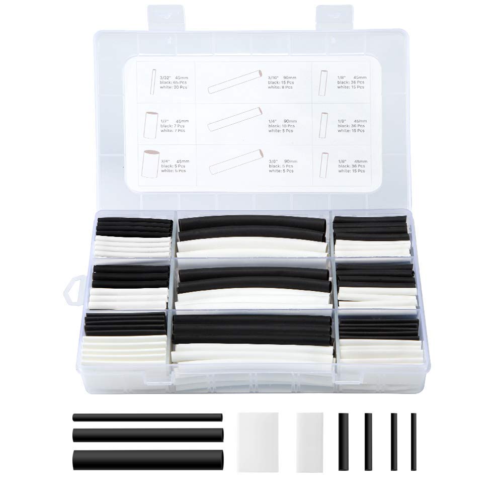 Heat Shrink Tube Kit, Eventronic 310Pcs 3 1 Dual Wall Adhesive Lined