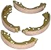 Centric Premium 111.09130 Rear Drum Brake Shoe Set for Selected Honda Civic/Fit/Insight 2006-2020 Model Year