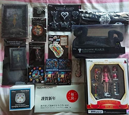 Amazon スクエニ オフィシャルグッズ 福袋c キングダムハーツ スクウェア エニックス ソラ リク カイリ ミッキー アニメ 萌えグッズ 通販