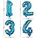 Hosaire 10Pcs Number Balloons