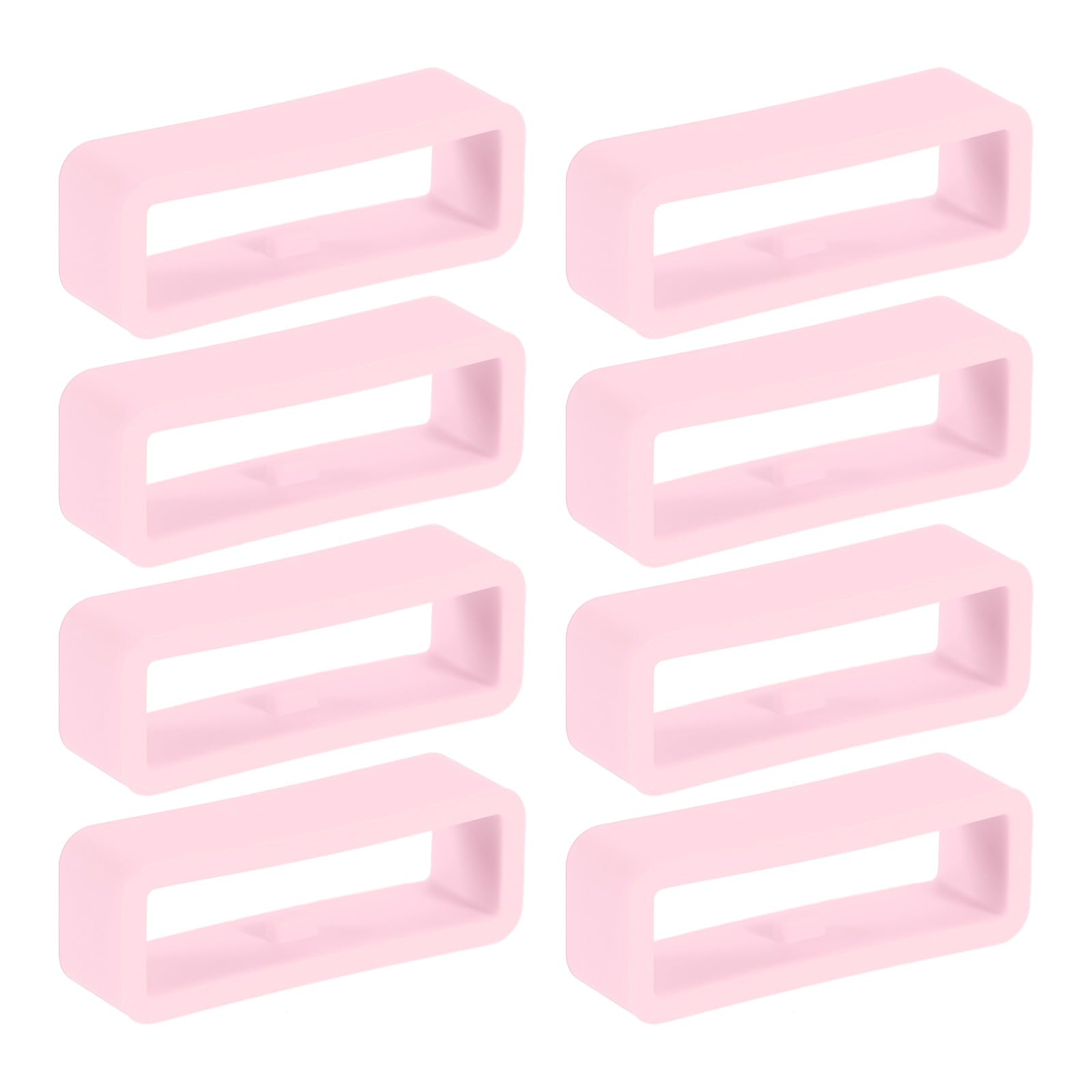 Photo 1 of PATIKIL 8 Pcs Watch Band Holder Loop, 24mm Universal Watch Replacement Band, Light Pink