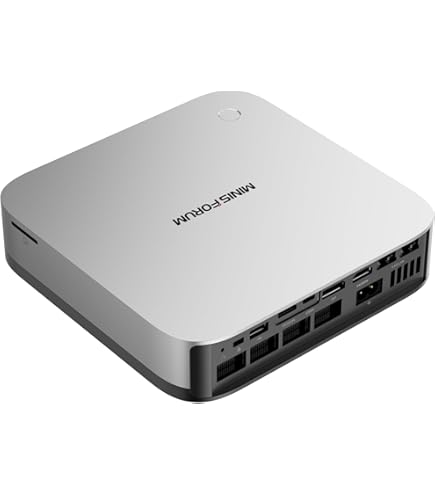 MINISFORUM Mini PC AI X1-255 AMD Ryzen 7 255 (8C/16T, até 4,9 GHz