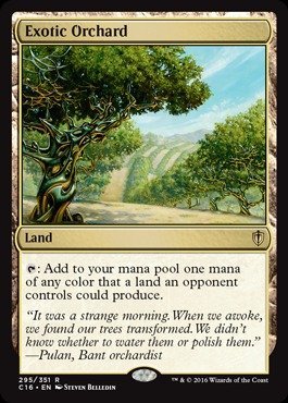 Magic: the Gathering - Exotic Orchard (295/351) - Commander 2016