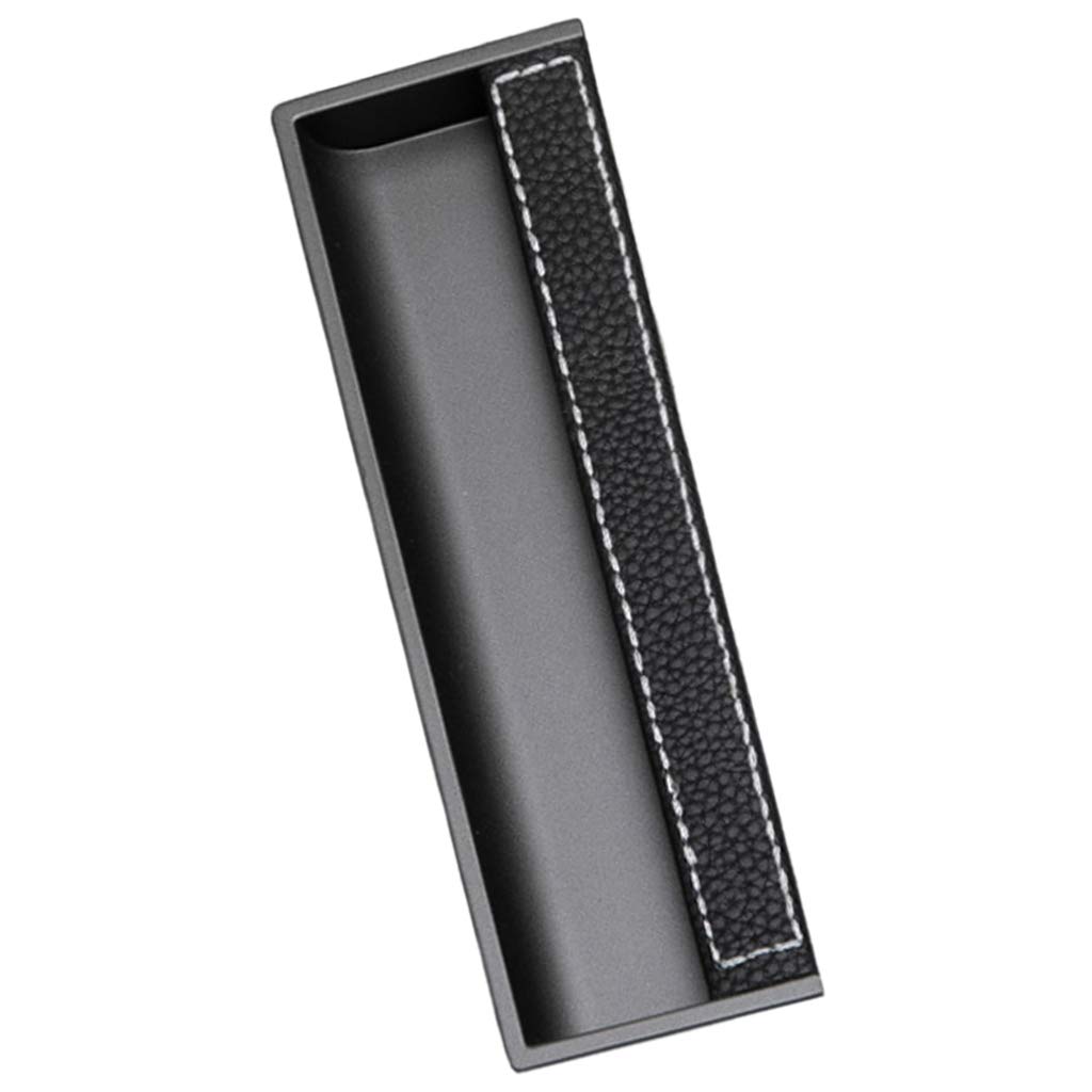 Fityle Modern Alloy Leather Sliding Door Cabinet Drawer Handles