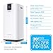 COLZER 30 Pints Dehumidifiers for Home, Basements, Bathroom, Kitchen, Bedroom, Garages, Portable Dehumidifier with Drain Hose for Spaces Up to 1000 Sq. Ft.