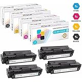 Clever Supplies© Compatible for HP 410X (CF410X, CF411X, CF413X, CF412X), LaserJet Pro M452dn, M452dw, M452nw, M477, M477fdw, M477fnw, M477fdn, MFP M377dw Toner Cartridges 4 Color Set